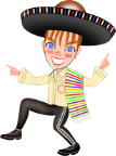 Happy Mexican Boy